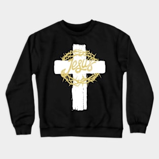 Jesus cross Crewneck Sweatshirt